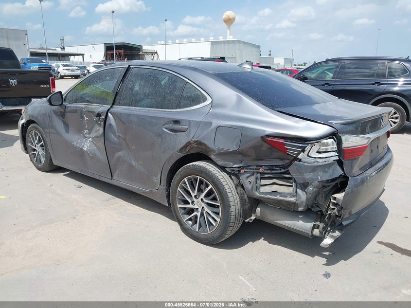 Vin: 58abk1gg0gu025550, lot: 46024908, lexus es 350 20163
