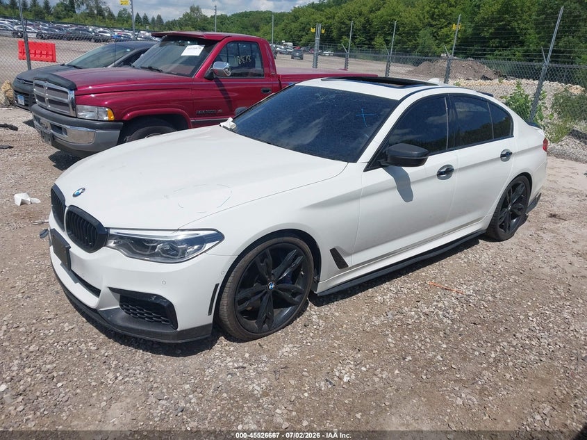 Vin: wbajs7c04lbn96867, lot: 46024911, bmw m550i xdrive 20202