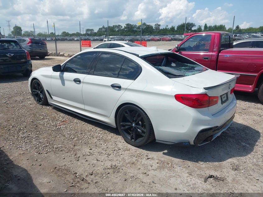 Vin: wbajs7c04lbn96867, lot: 46024911, bmw m550i xdrive 20203