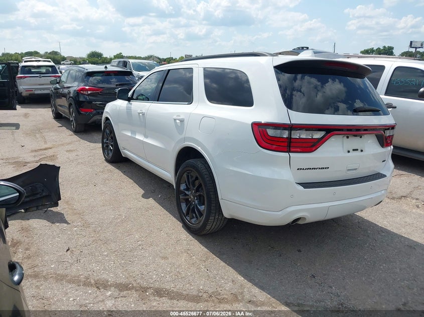 Vin: 1c4rdhdg1nc216401, lot: 46024921, dodge durango gt plus rwd 20223