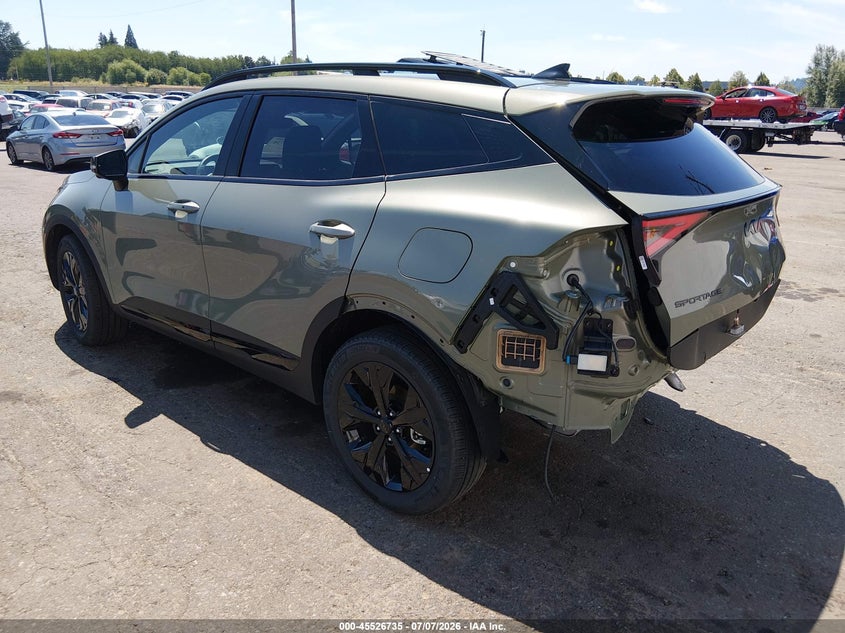 Vin: kndpzddh7s7179126, lot: 46024979, kia sportage plug-in hybrid x-line prestige 20253