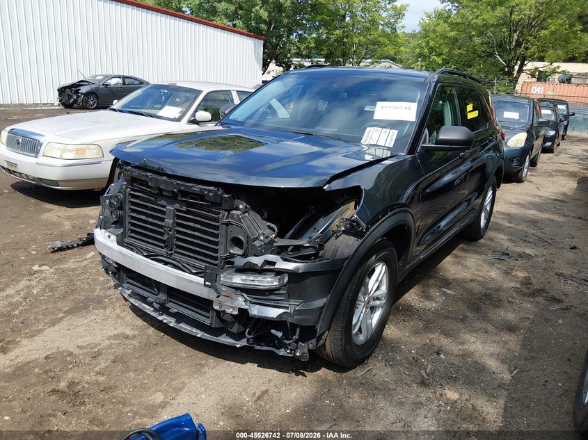 Vin: 1fmsk7dh2ngb69877, lot: 46024986, ford explorer xlt 20222