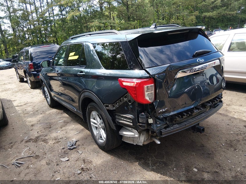 Vin: 1fmsk7dh2ngb69877, lot: 46024986, ford explorer xlt 20223