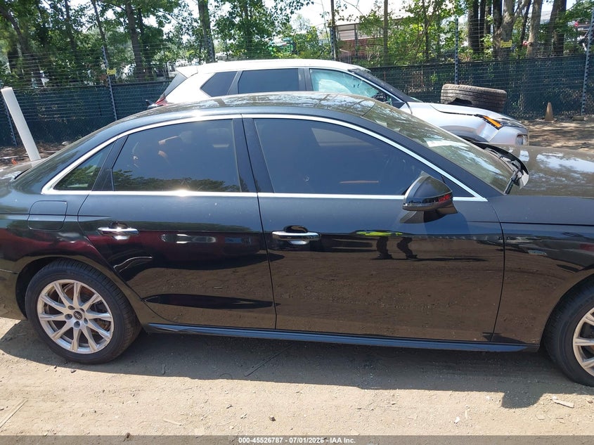 AUDI A4 2021 VIN WAUABAF43MN016004