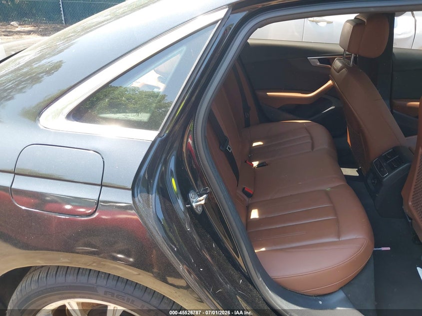AUDI A4 2021 VIN WAUABAF43MN016004