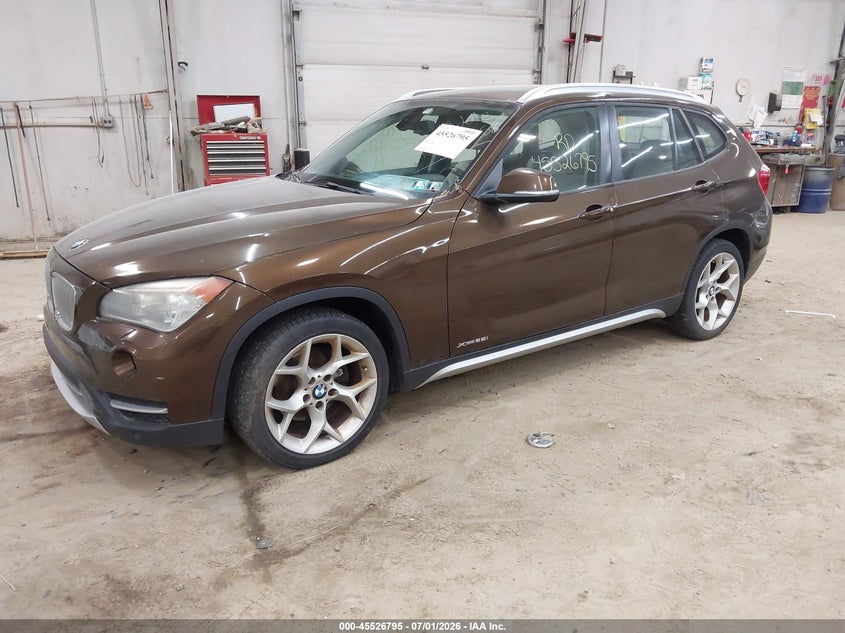 2014 Bmw X1 Xdrive28i WBAVL1C5XEVY11323 photo 1