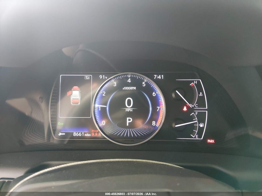 2024 LEXUS ES 350 auction photo 7