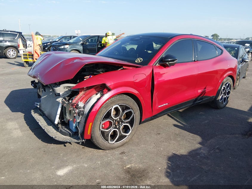Vin: 3fmtk4se0pma15530, lot: 46025068, ford mustang mach-e gt 20232