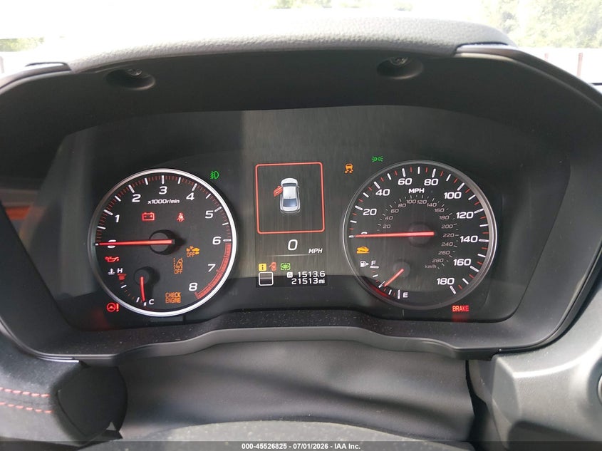 2025 Subaru Wrx Premium VIN: JF1VBAH62S9800690 Lot: 45526825