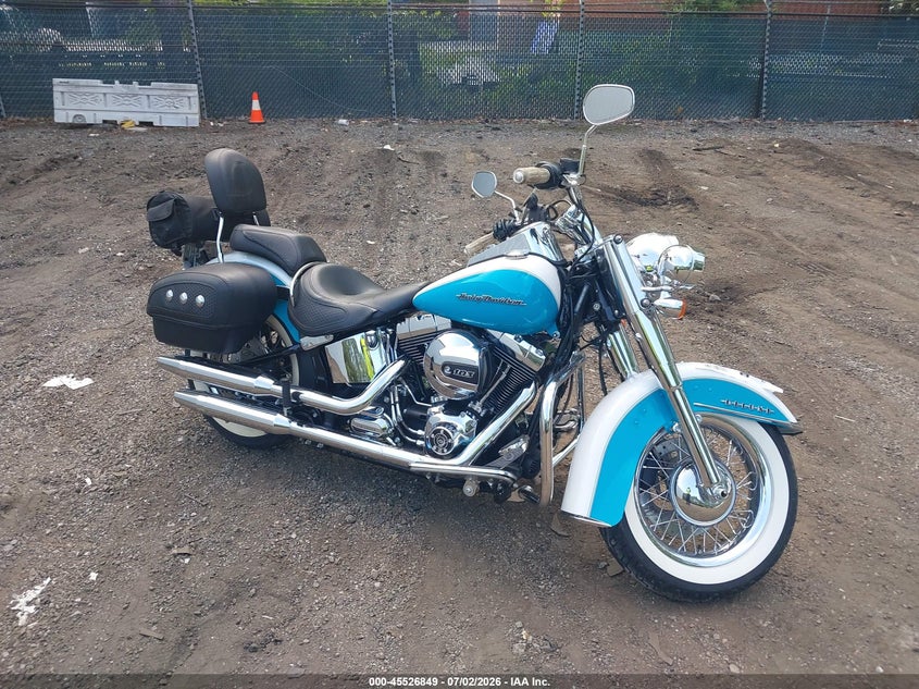 2016 Harley-Davidson Flstn Softail Deluxe VIN: 1HD1JDV15GB011759 Lot: 45526849