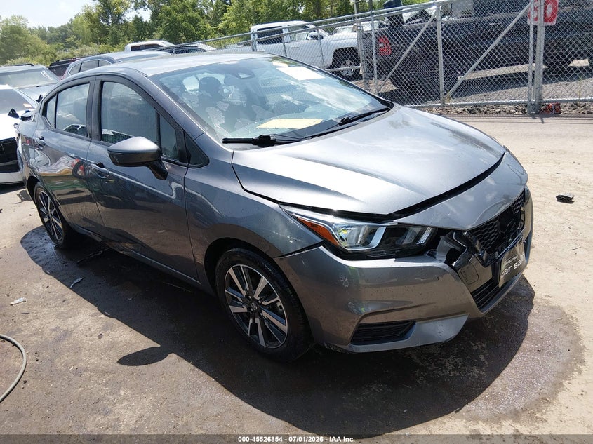 Vin: 3n1cn8ev8ml826642, lot: 46025098, nissan versa sv xtronic cvt 2021 img_1