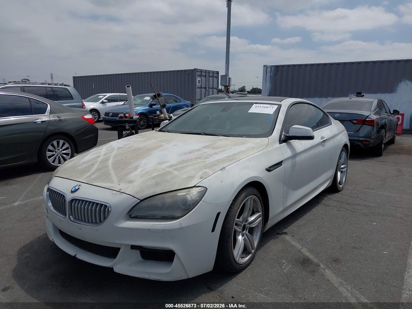 2012 BMW 650I VIN: WBALX3C53CDV77472 Lot: 45526873