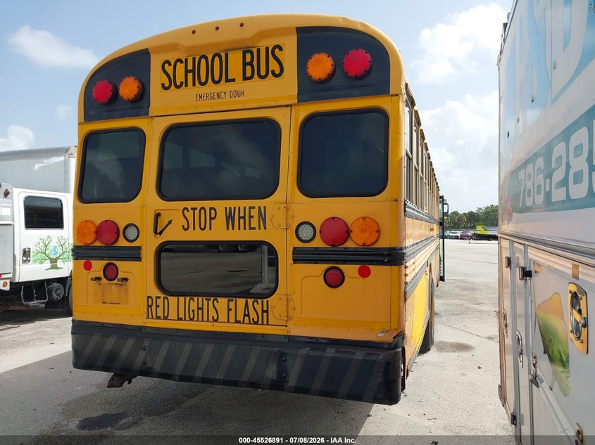 2015 BLUE BIRD SCHOOL BUS / TRANSIT BUS auction photo 4