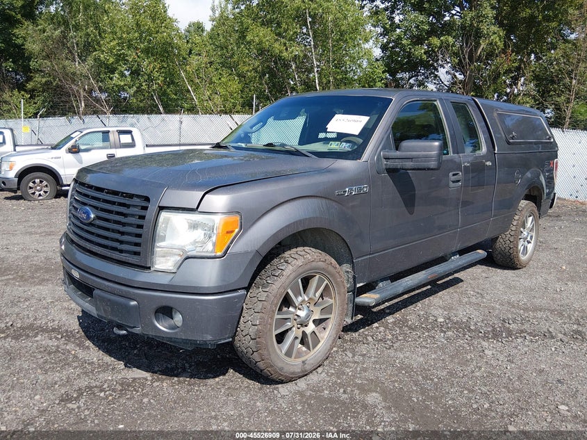 Vin: 1ftex1em4ekf42233, lot: 46025153, ford f-150 stx 20142