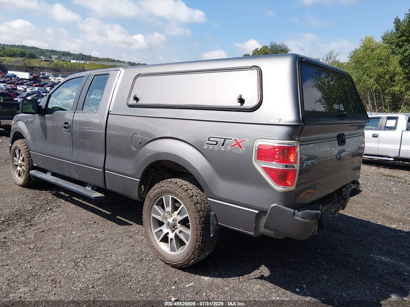 Vin: 1ftex1em4ekf42233, lot: 46025153, ford f-150 stx 20143