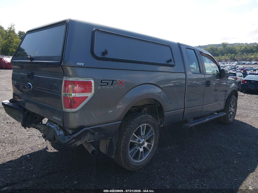 Vin: 1ftex1em4ekf42233, lot: 46025153, ford f-150 stx 20144