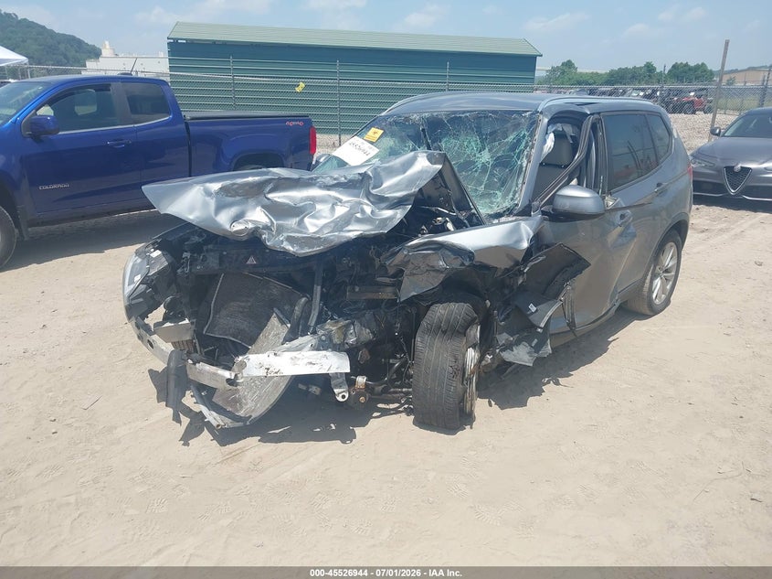Vin: 5uxwx9c54f0d53174, lot: 46025187, bmw x3 xdrive28i 20152