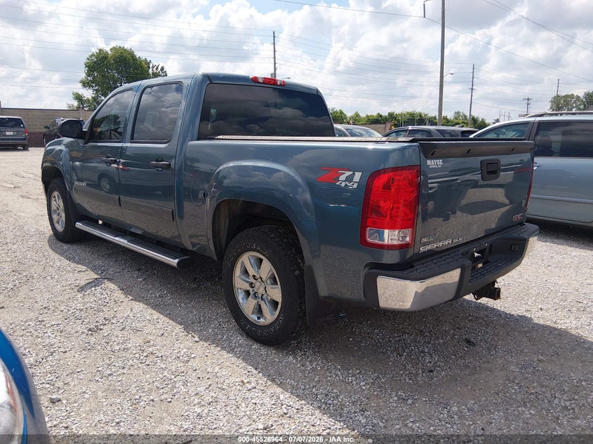 Vin: 3gtp2ve33bg397419, lot: 46025208, gmc sierra 1500 sle 20113