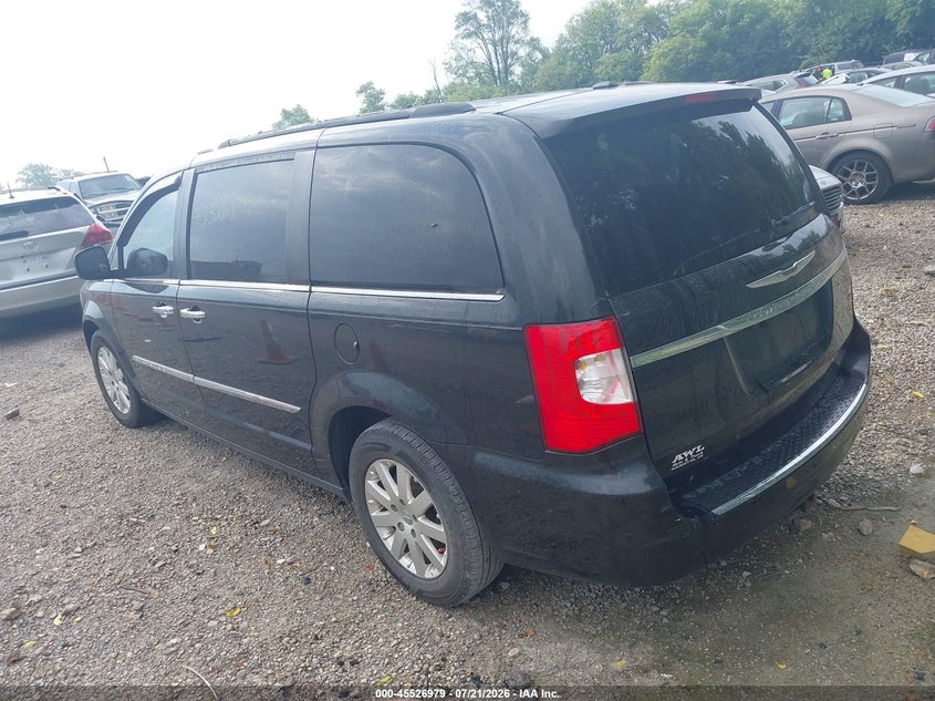 Vin: 2c4rc1bg0gr305951, lot: 46025223, chrysler town & country touring 20163