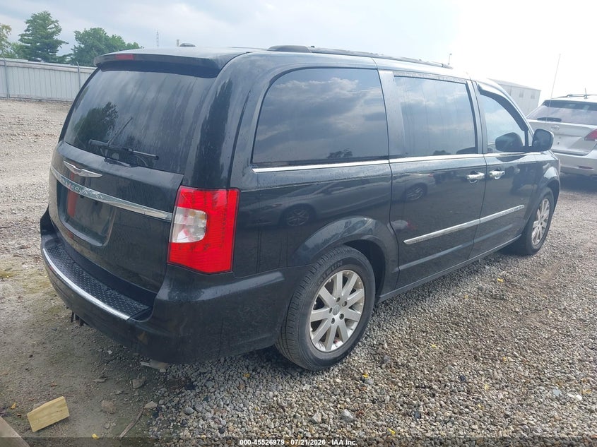 Vin: 2c4rc1bg0gr305951, lot: 46025223, chrysler town & country touring 20164