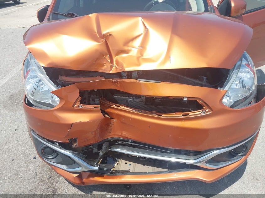 2017 Mitsubishi Mirage Es VIN: ML32A3HJ0HH019555 Lot: 45526989