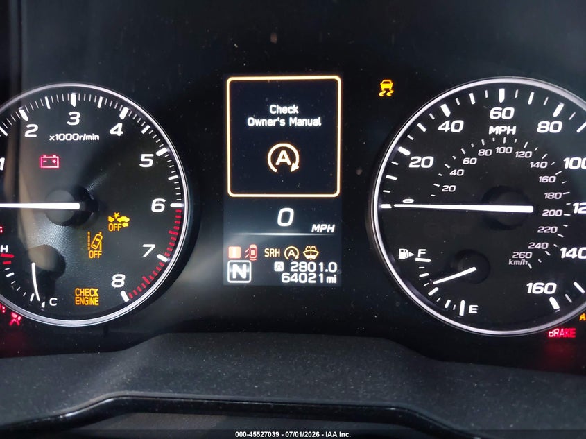 2024 SUBARU OUTBACK auction photo 7