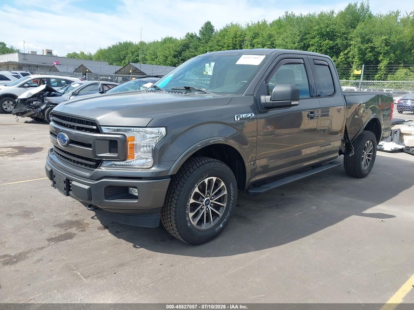 2018 Ford F-150, Left Side, IAAI, VIN 1FTFX1E57JKD76751 — photo 2