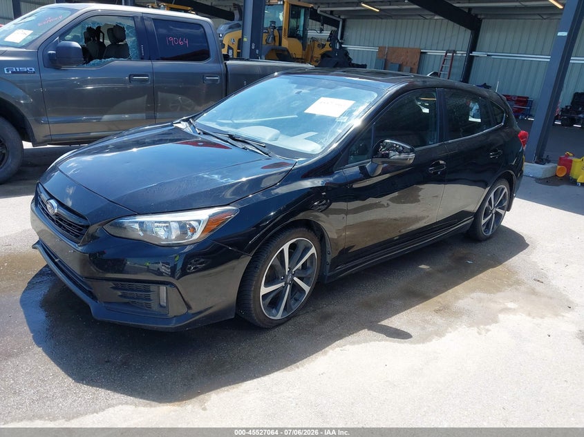 Vin: 4s3gtam69l3720376, lot: 46025309, subaru impreza sport 5-door 20202