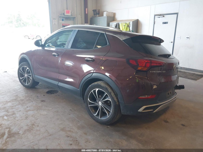 Vin: kl4mmdsl6nb038777, lot: 46025332, buick encore gx fwd select 20223