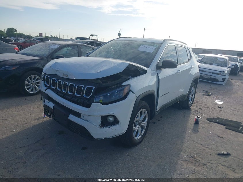 Vin: 3c4njdbn6tt198190, lot: 46025350, jeep compass latitude 20262