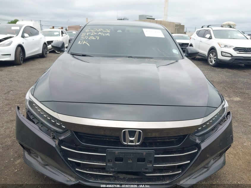 2021 Honda Accord Sport VIN: 1HGCV1F38MA076962 Lot: 45527126