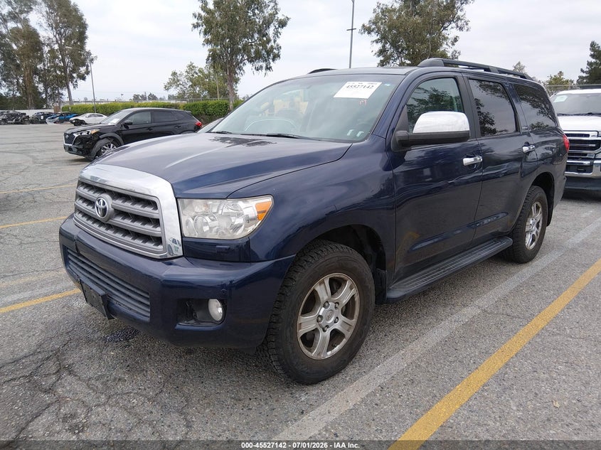 2008 TOYOTA SEQUOIA SPORT UTILITY VEHICLE 5.7L V-8 DOHC, VVT, 381HP