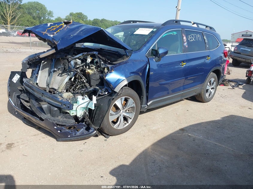 Vin: 4s4wmafd5k3477342, lot: 46025435, subaru ascent premium 20192