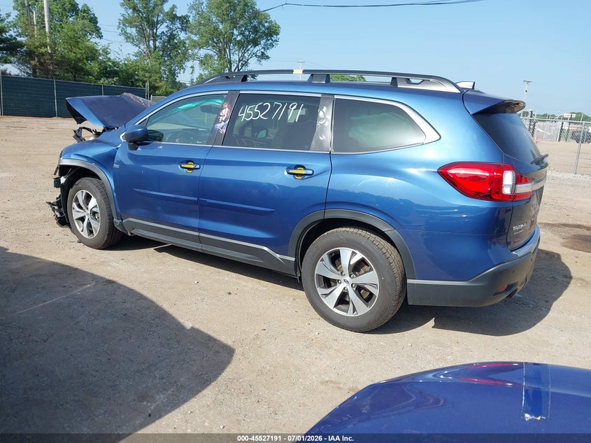Vin: 4s4wmafd5k3477342, lot: 46025435, subaru ascent premium 20193