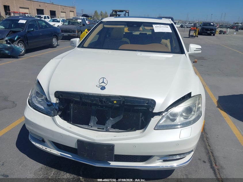 2010 Mercedes-Benz S 550 VIN: WDDNG7BB6AA342126 Lot: 45527230