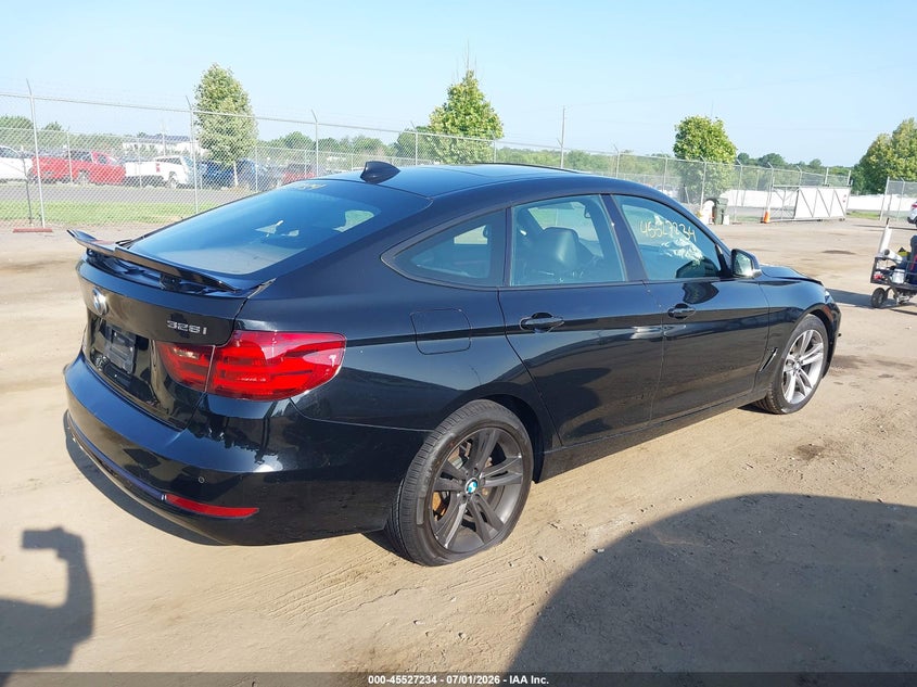 Vin: wba3x5c57ed556428, lot: 46025478, bmw 328i gran turismo xdrive 20144