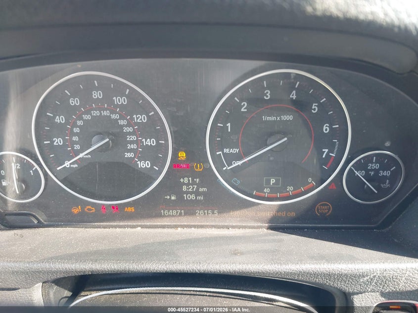 2014 BMW 328I GRAN TURISMO auction photo 7