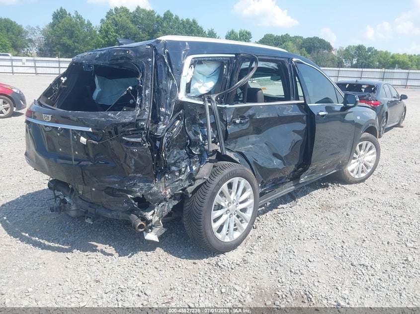 Vin: 1gykpdrs4lz138540, lot: 46025480, cadillac xt6 awd premium luxury 20204