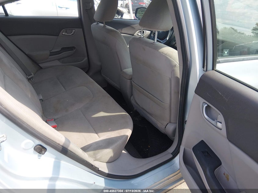 2012 HONDA CIVIC SEDAN 1.8L I-4 VVT, 140HP