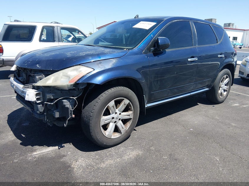 JN8AZ08T76W415187 2006 NISSAN MURANO SL photo 1