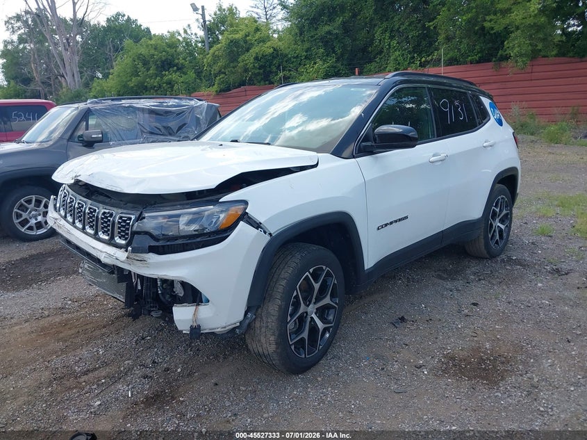 Vin: 3c4njdcn5rt159131, lot: 46025577, jeep compass limited 4x4 20242