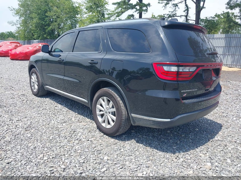 Vin: 1c4rdjag8kc744461, lot: 46025580, dodge durango sxt awd 20193