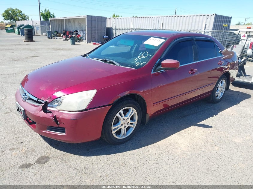 2006 Honda Accord, Front End, IAAI, VIN 1HGCM56866A079481 — photo 2