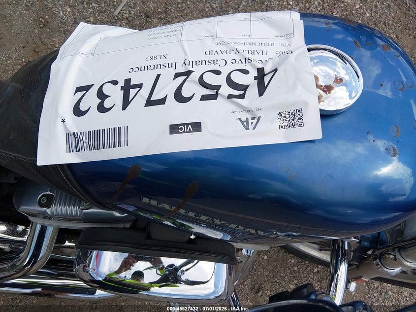 2005 Harley-Davidson Xl883 L VIN: 1HD4CMM145K425296 Lot: 45527432