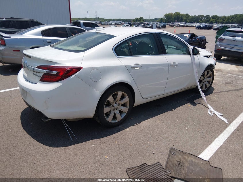 Vin: 2g4gs5gx3g9106821, lot: 46025678, buick regal turbo premium ii 20164