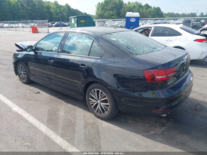 2018 VOLKSWAGEN JETTA auction photo 3