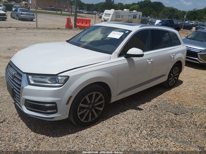 Vin: wa1laaf77hd030339, lot: 46025702, audi q7 3.0t premium 20172