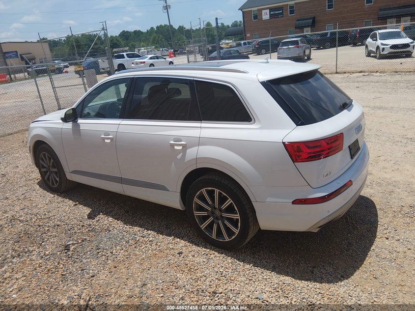 Vin: wa1laaf77hd030339, lot: 46025702, audi q7 3.0t premium 20173