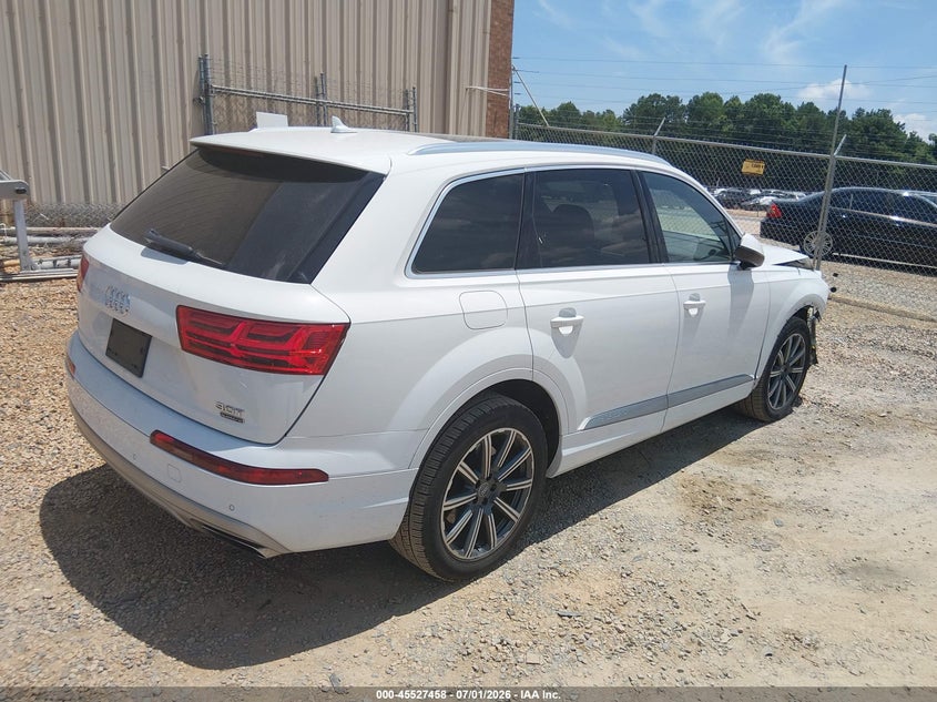 Vin: wa1laaf77hd030339, lot: 46025702, audi q7 3.0t premium 20174