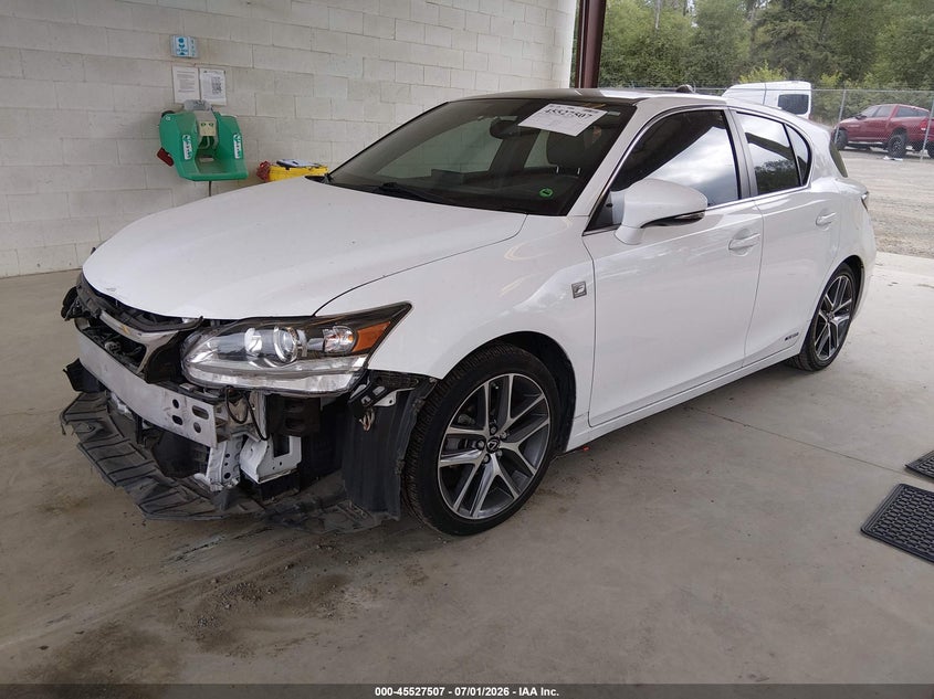Vin: jthkd5bhxg2251151, lot: 46025751, lexus ct 200h 20162